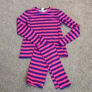 Striped Pink and Purple women’s Pajamas